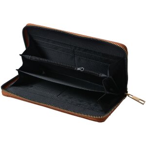 Juleeze JZWA0193CH Peňaženka Butterfly Brown 19x10cm