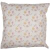 Clayre & Eef RUB22 Obliečka na vankúš 45x45 Béžový dekoračný vankúš