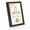 ZEP drevený rám na fotografie Certifikát čierny 21x29,7 cm