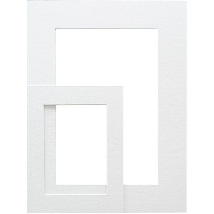 Deknudt SP111 passe-partout biely výrez 20x25 cm