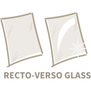 Deknudt S350A1 Recto Verso sklo na rám obrazu...