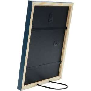 Deknudt S41JL6 Drevený rám modrý 21x29,7 cm - Elegantný rám na fotografie
