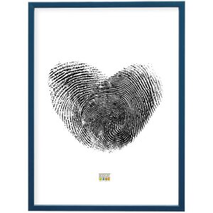 Deknudt S41JL6 Drevený rám modrý 21x29,7 cm - Elegantný rám na fotografie