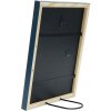 Deknudt S41JL6 Drevený rám modrý 21x29,7 cm - Elegantný rám na fotografie