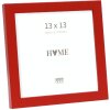 Fotorámik Deknudt S43AK4 13x13 cm Červený drevený rámik