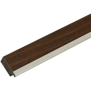 Deknudt S45VH3 Rám obrazu Brown Silver Edge...