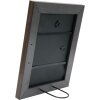 Deknudt S45VH3 Rám obrazu Brown Silver Edge 29,7x42cm Plast