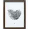 Deknudt S45VH3 Rám obrazu Brown Silver Edge 29,7x42cm Plast