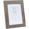 Deknudt S66KH3 rám obrazu dub farba sivá biela passe-partout 10x15 cm