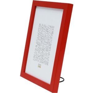 Deknudt S43AK4 Drevený fotorámik Červený Úzky – 10x15 až 30x40 cm