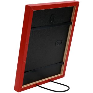 Deknudt S43AK4 Drevený fotorámik Červený Úzky – 10x15 až 30x40 cm