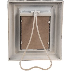 Clayre & Eef Photo Frame Beige Iron Glass Vintage...