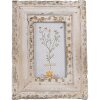 Clayre & Eef Photo Frame Beige Iron Glass Vintage 10x15 cm