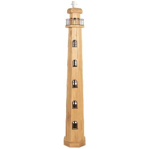 Clayre & Eef 5LMP278 Stojacia lampa lighthouse wood...