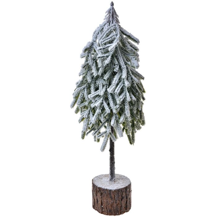 Clayre & Eef 65579 Umelý vianočný stromček 17x14x44 cm