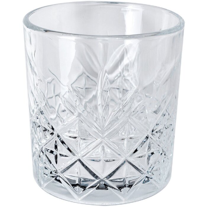 Clayre & Eef 6GL4884 Pohár na pitie 320 ml Ø 8x9 cm číry