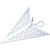 Clayre & Eef 6PA0511L Dekorácia Star White 60x22x60 cm