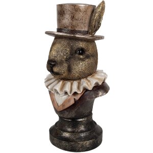 Clayre & Eef 6PR4140 Dekorácia králik...