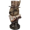 Clayre & Eef 6PR4140 Dekorácia králik 19x16x35 cm antický bronz