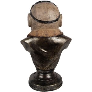 Clayre & Eef 6PR4142 Dekorácia Pes Busta 22x18x35 cm Vintage štýl