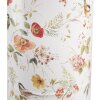 Clayre & Eef 6Y5511L Dekoratívne vedro s kvetinovým vzorom Ø 19x27 cm