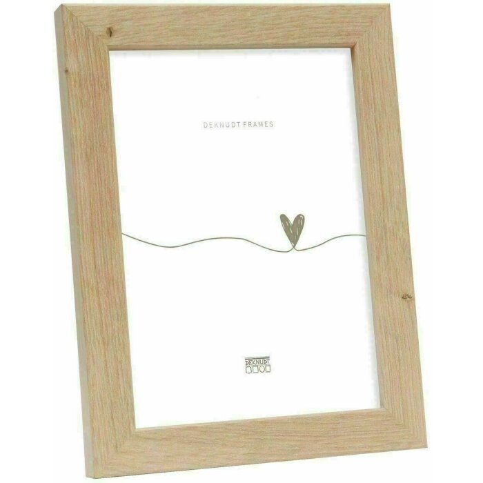 Deknudt S45SH1 Moderný obrazový rám Svetlá farba prírodného dreva Hnedá 50,0 x70,0 cm
