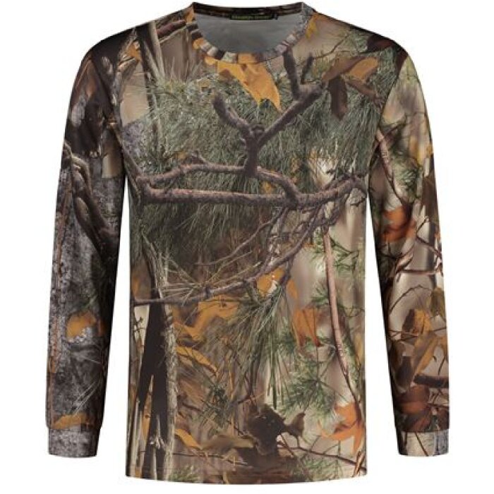 Stealth Gear tričko s dlhým rukávom Camo Forest Print veľkosť S