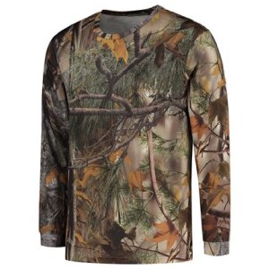 Stealth Gear tričko s dlhým rukávom Camo Forest Print veľkosť S
