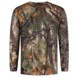 Stealth Gear tričko s dlhým rukávom Camo Forest Print veľkosť S