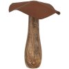 Clayre & Eef 6H2387XL Dekorácia Hubová hnedá Ø 20x25 cm