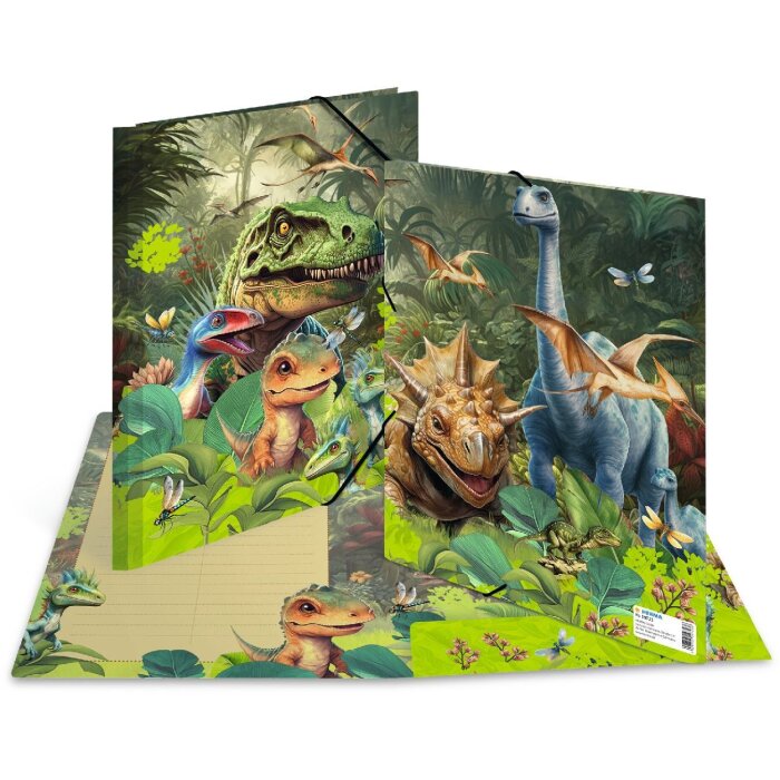 HERMA 19723 Kartónový priečinok A4 Dino World