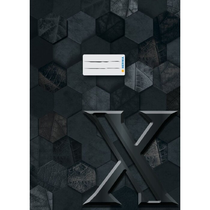 HERMA 20091 Chránič brožúr kartón X A4 čierny