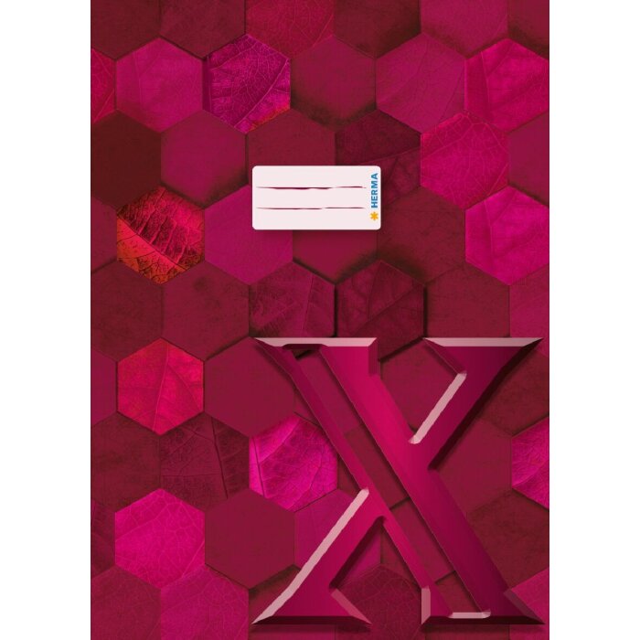 HERMA 20094 Chránič na brožúry kartón X A4 vínovočervený