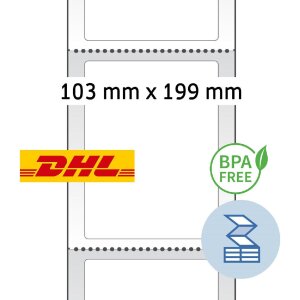 HERMA 58506 DHL prepravné etikety 103x199 mm...