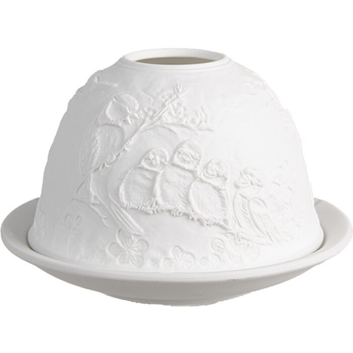 Clayre & Eef 6CE1831 Držiak na čajovú sviečku Ø 12x8 cm