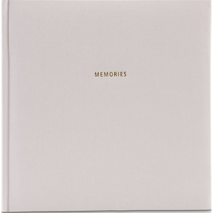 Hama Jumbo Album Memories 30x30 cm 50 čiernych strán Sivá