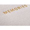 Hama Jumbo Album Memories 30x30 cm 50 čiernych strán Sivá