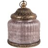 Clayre & Eef 6GL4599 Dekorácia s LED Ø 10x13 cm Vintage Pink Brown