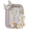 Clayre & Eef 2F1117 Rám na obraz fialový strieborný 17x3x23 cm 10x15 cm