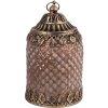 Clayre & Eef 6GL4600 Dekorácia s LED bronz Ø 10x16 cm