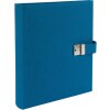 Goldbuch zakladač na dokumenty Bella Vista Petrol 27x34 cm plátno kovové zapínanie