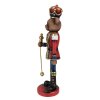 Clayre & Eef 6PR4333 Dekorácia Medveď vojak 10x9x31 cm