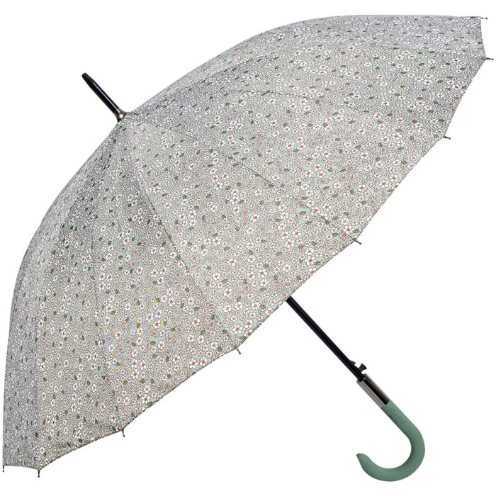Juleeze JZUM0075GR Dáždnik kvetinový vzor zelený 60 cm