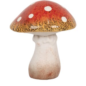 Clayre & Eef 6CE1753 Dekorácia Huby 13x13x15 cm