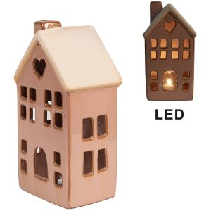 Clayre & Eef 6CE1796 Dekorácia domček s LED...