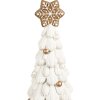 Clayre & Eef 6PR4246 Dekorácia vianočný stromček Ø 13x26 cm