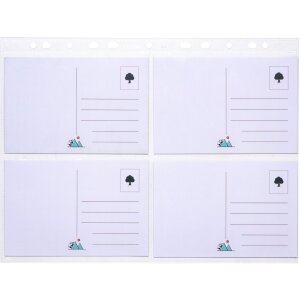 Obaly na pohľadnice z priehľadnej fólie 10x15 (WPK) 10 ks.