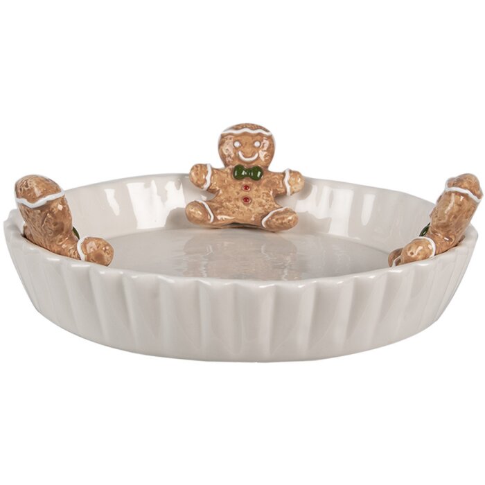 Clayre & Eef 6CE1857W Misa Ø 23x3 / 7 cm