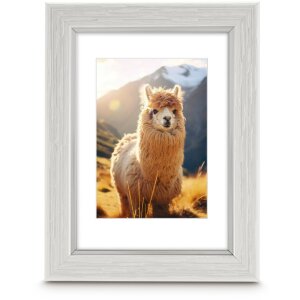 Hama plastový rám Lima wood look olivový grafitový sivý dub Rôzne formáty