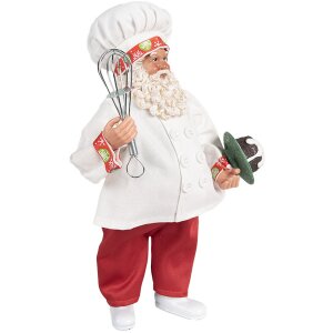 Clayre & Eef 65584 Dekorácia Father Christmas 17x11x27 cm